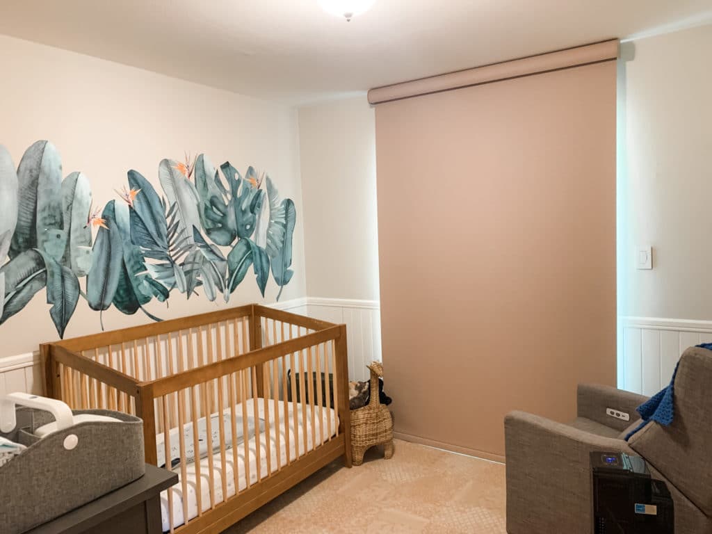 Nursery blackout shades